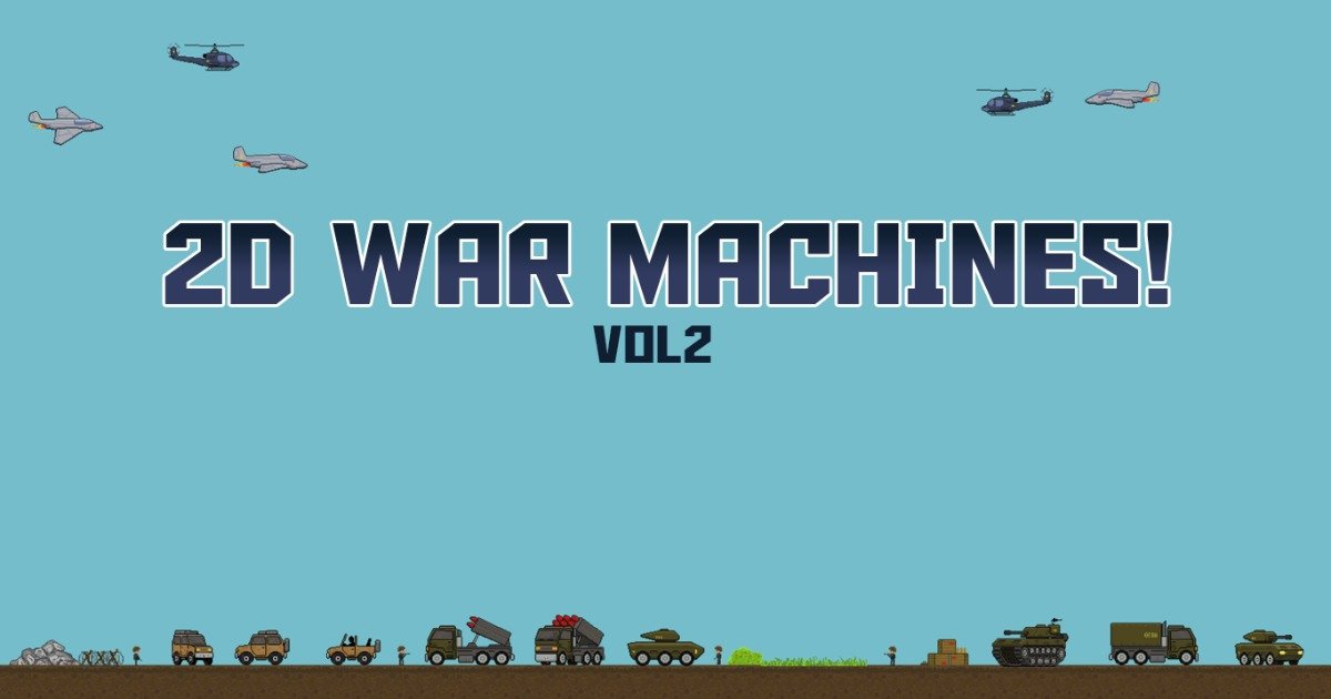 2D War Machines Vol2 - Pixel Art Sprites | 2D Characters