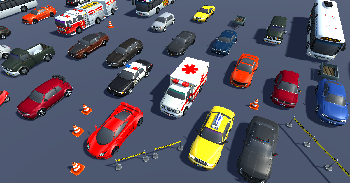 Complete Vehicle Pack - Volume 1 | 3D Land